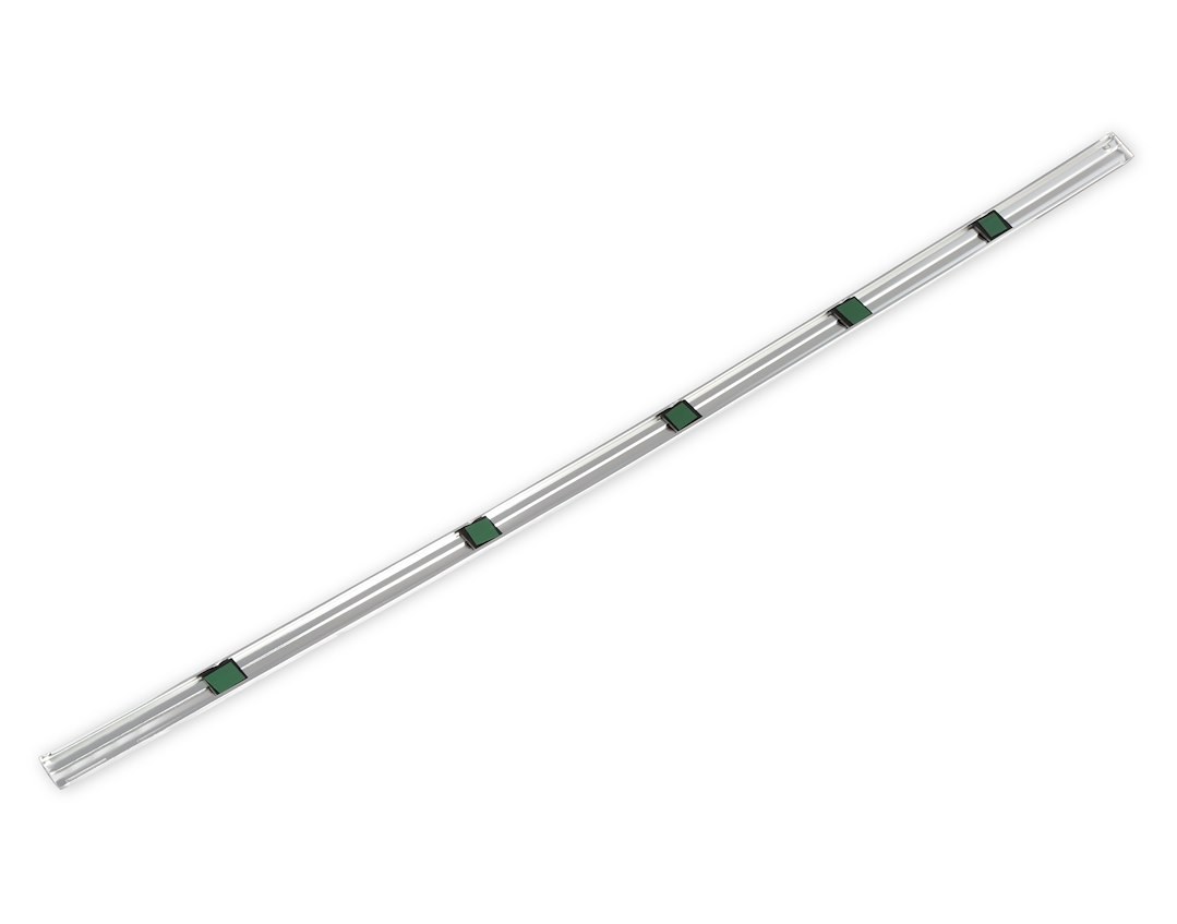 Holley Door Molding, Polished Aluminum, With Clips – 06-125