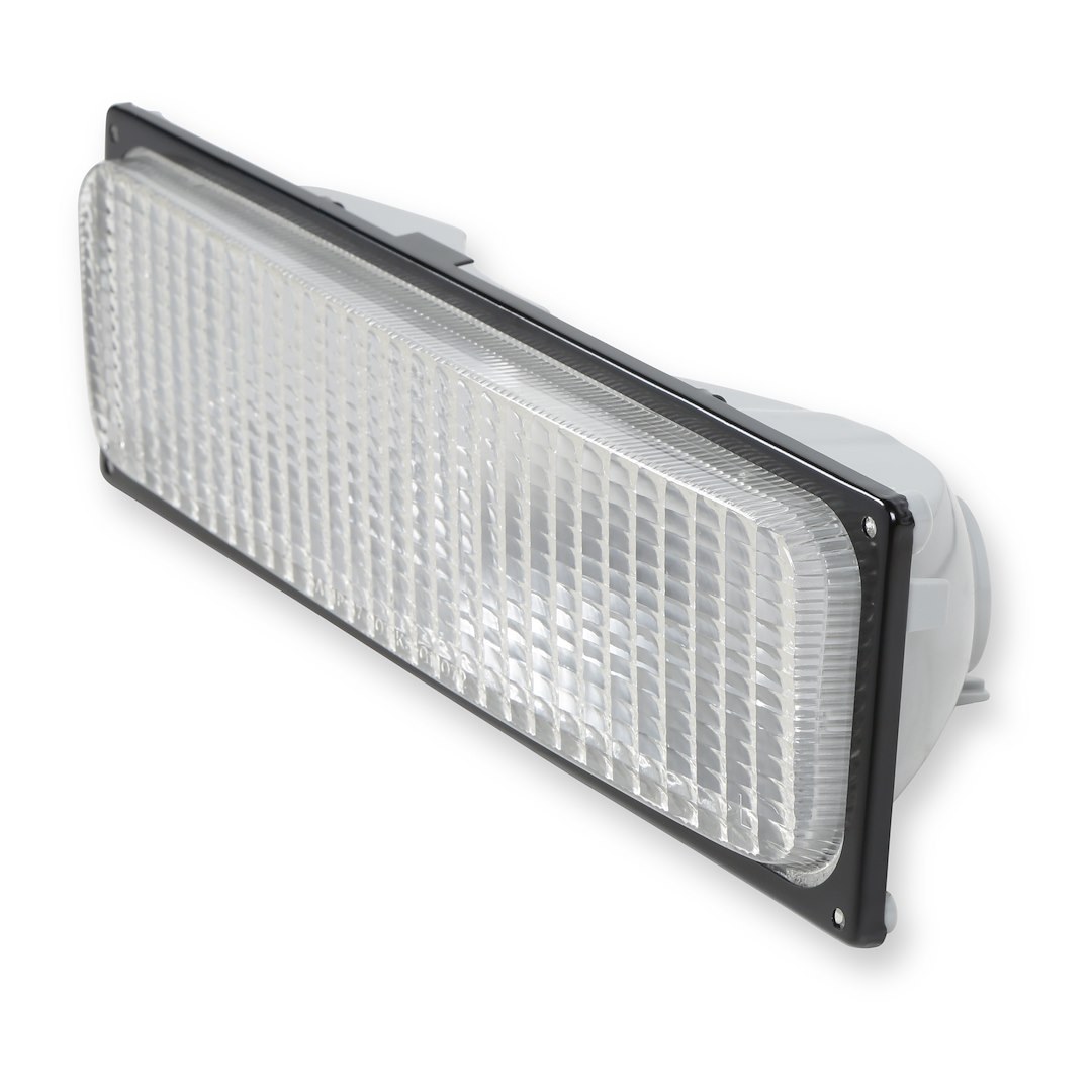 Holley Parking/ Turn Signal Light Assembly, Clear Lens, Re-Use OE Bulb, Single, With Hardware – 07-111