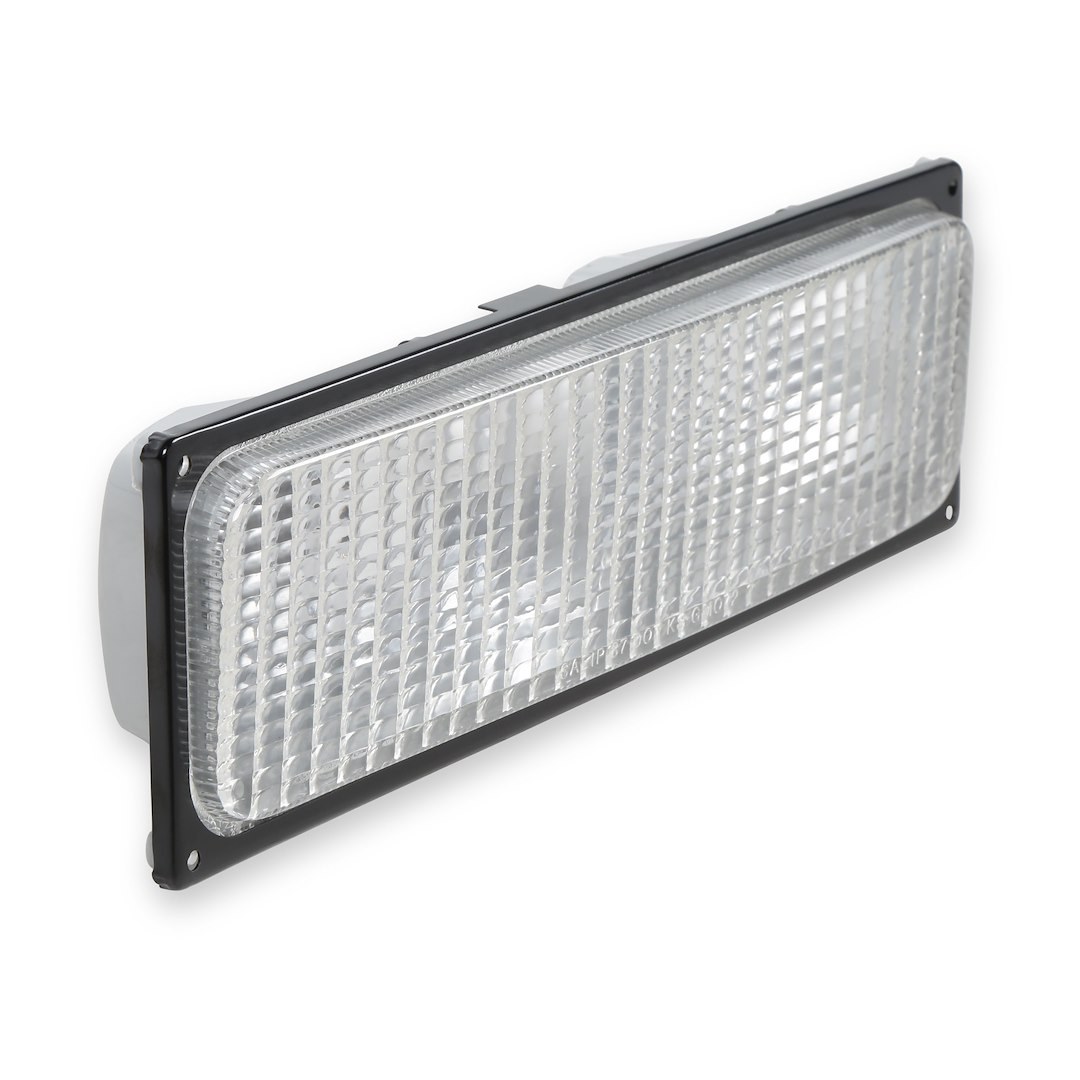 Holley Parking/ Turn Signal Light Assembly, Clear Lens, Re-Use OE Bulb, Single, With Hardware – 07-111