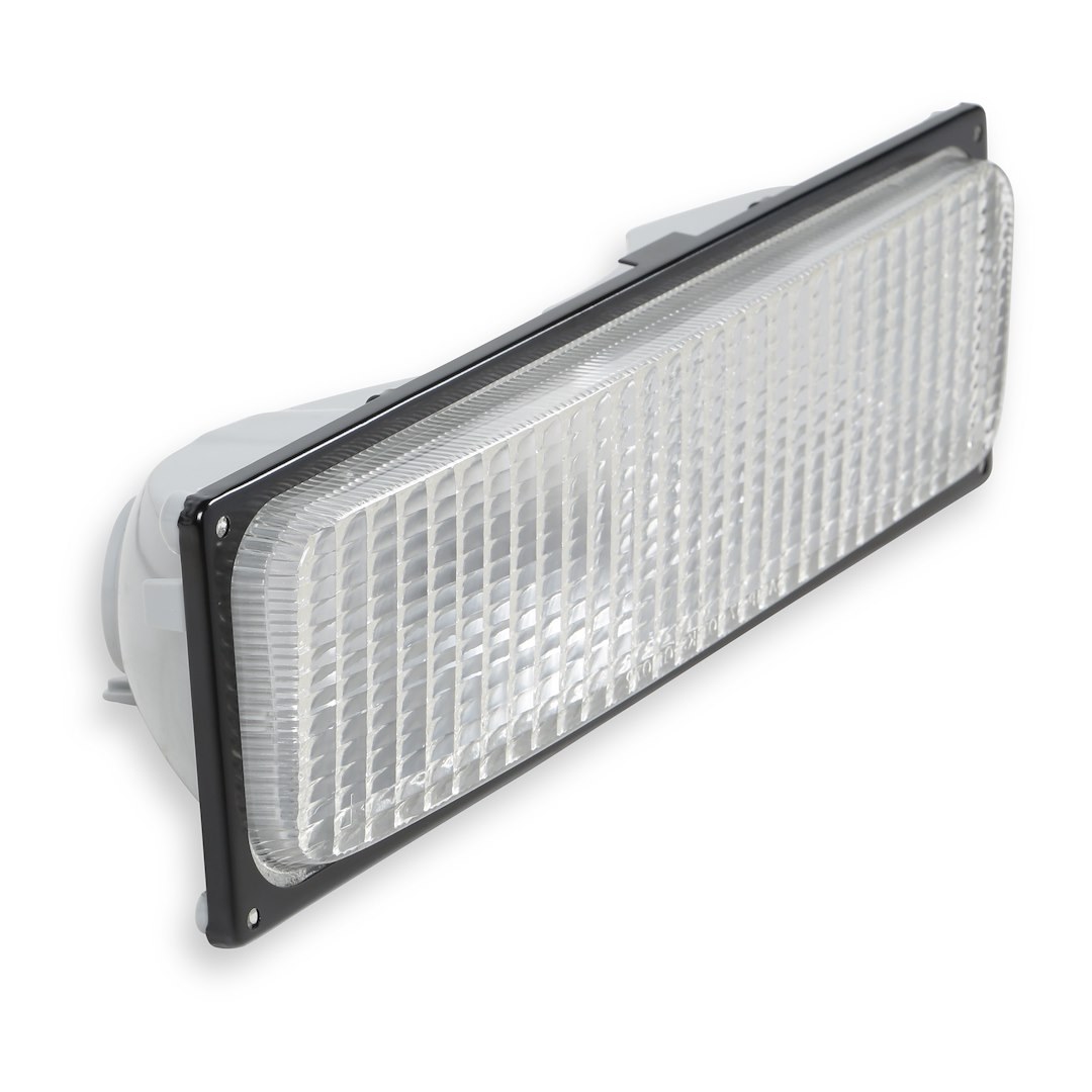 Holley Parking/ Turn Signal Light Assembly, Clear Lens, Re-Use OE Bulb, Single, With Hardware – 07-112
