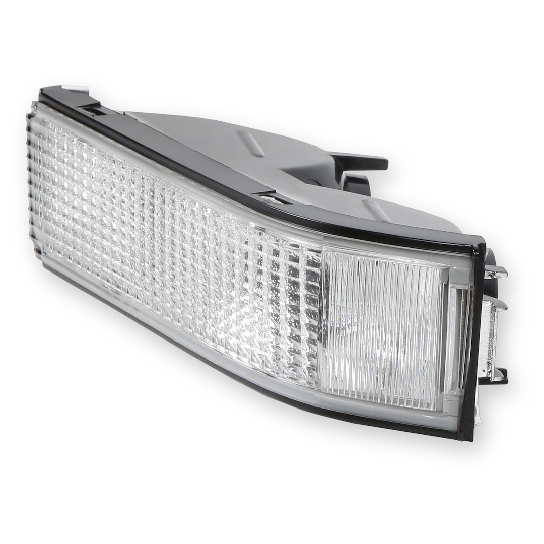 Holley Parking/ Turn Signal Light Assembly, Clear Lens, Re-Use OE Bulb, Single, With Hardware – 07-117