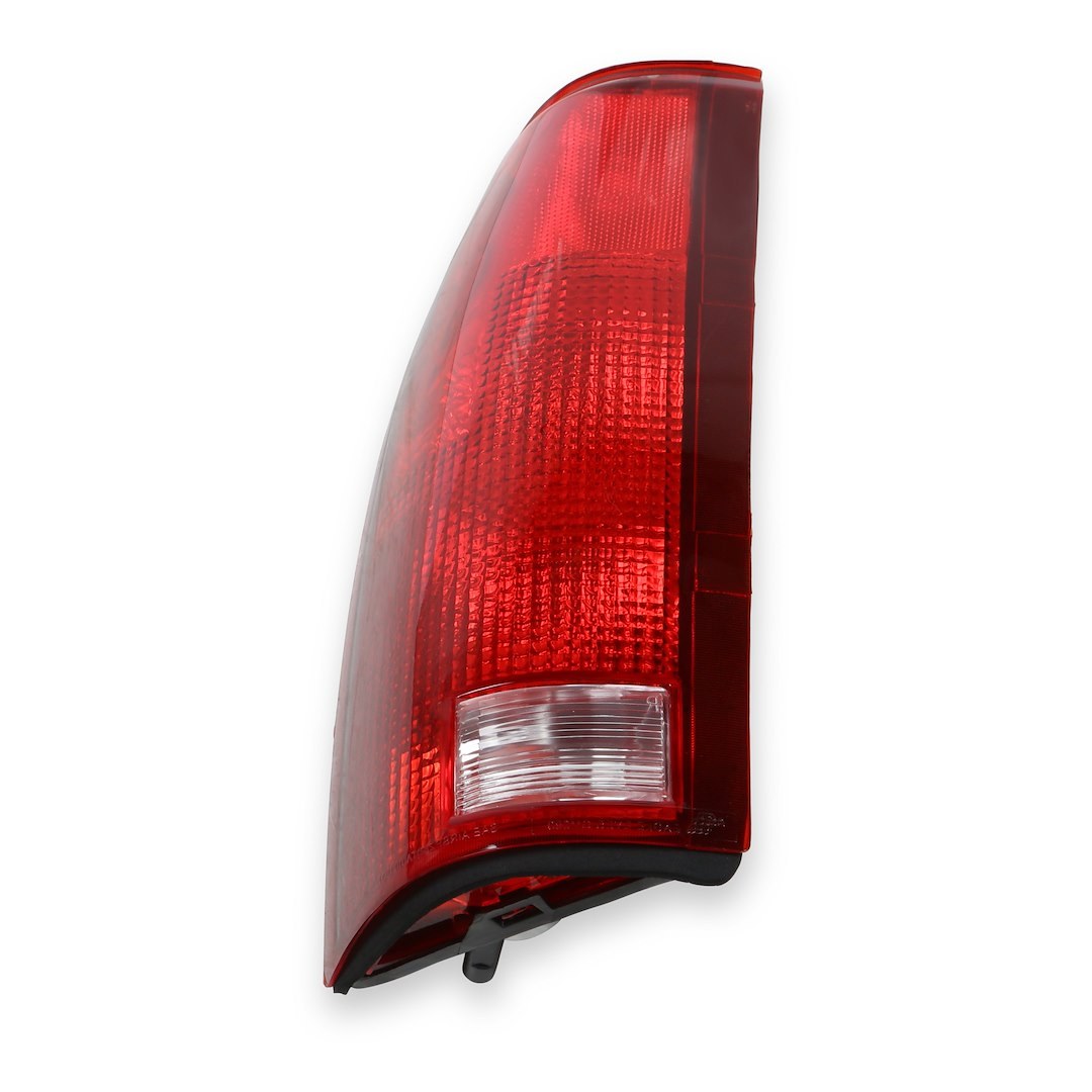 Holley Tail Light Lens, Red Lens with Clear Reverse, Rectangular, Single, With Mounting Hardware, Without Connector Plate – 07-120