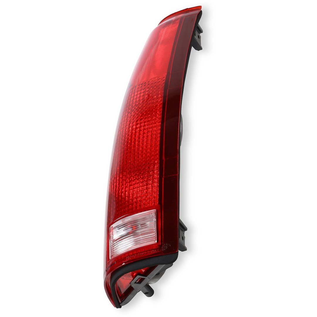 Holley Tail Light Lens, Red Lens with Clear Reverse, Rectangular, Single, With Mounting Hardware, Without Connector Plate – 07-120