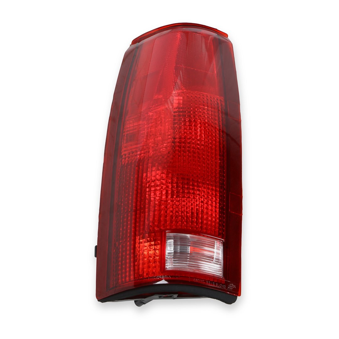 Holley Tail Light Lens, Red Lens with Clear Reverse, Rectangular, Single, With Mounting Hardware, Without Connector Plate – 07-120