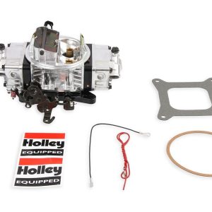 Holley Carburetor, Ultra Double Pumper ™, 4 Barrel, 750 Cubic Feet Per Minute (cfm), Square Bore Flange, Electric Choke – 0-76750BK