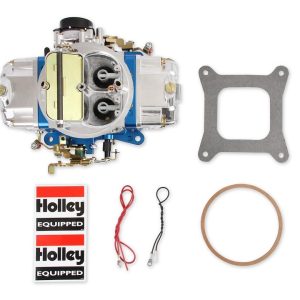 Holley Carburetor, Ultra Double Pumper ™, 4 Barrel, 750 Cubic Feet Per Minute (cfm), Square Bore Flange, Electric Choke – 0-76750BL