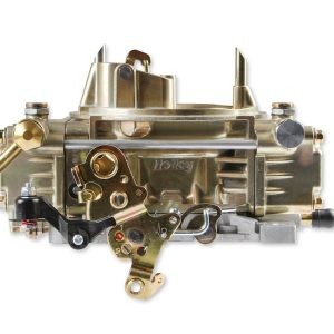 Holley Carburetor, 4 Barrel, 390 Cubic Feet Per Minute (cfm), Square Bore Flange, Electric Choke, Vacuum Secondaries, Gasoline – 0-8007