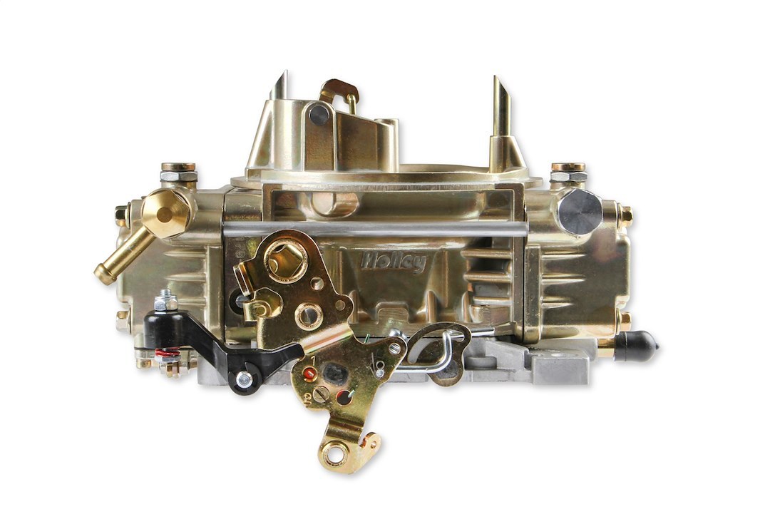 Holley Carburetor, 4 Barrel, 390 Cubic Feet Per Minute (cfm), Square Bore Flange, Electric Choke, Vacuum Secondaries, Gasoline – 0-8007