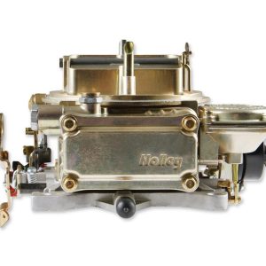 Holley Carburetor, 4 Barrel, 390 Cubic Feet Per Minute (cfm), Square Bore Flange, Electric Choke, Vacuum Secondaries, Gasoline – 0-8007