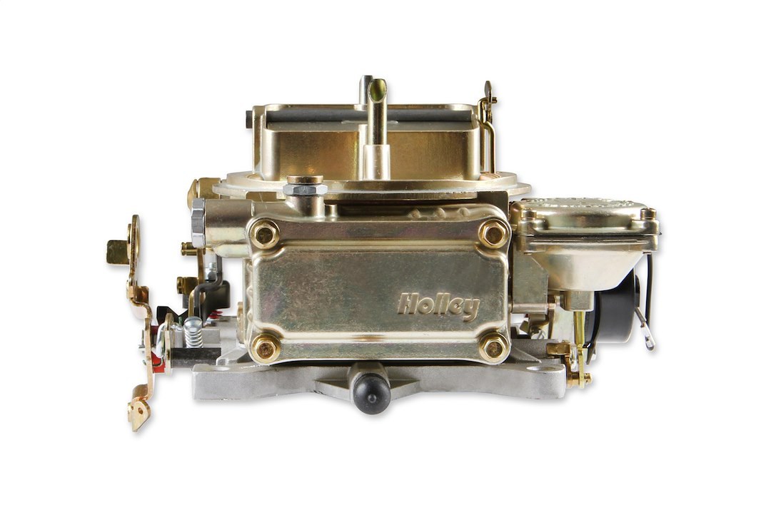 Holley Carburetor, 4 Barrel, 390 Cubic Feet Per Minute (cfm), Square Bore Flange, Electric Choke, Vacuum Secondaries, Gasoline – 0-8007