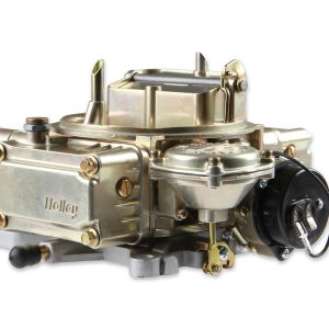 Holley Carburetor, 4 Barrel, 390 Cubic Feet Per Minute (cfm), Square Bore Flange, Electric Choke, Vacuum Secondaries, Gasoline – 0-8007