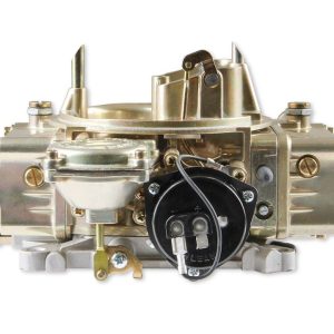 Holley Carburetor, 4 Barrel, 390 Cubic Feet Per Minute (cfm), Square Bore Flange, Electric Choke, Vacuum Secondaries, Gasoline – 0-8007