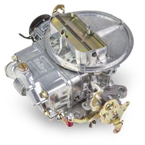 Holley Carburetor, Street Avenger ™, 2 Barrel, 350 Cubic Feet Per Minute (cfm), Electric Choke, Gasoline, Polished – 0-80350
