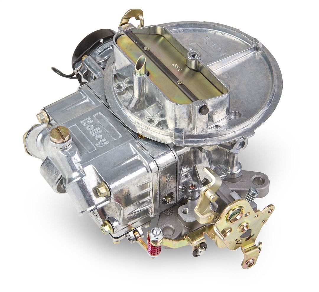Holley Carburetor, Street Avenger ™, 2 Barrel, 350 Cubic Feet Per Minute (cfm), Electric Choke, Gasoline, Polished – 0-80350