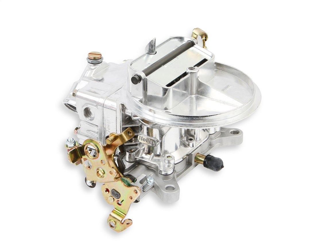 Holley Carburetor, Street Avenger ™, 2 Barrel, 350 Cubic Feet Per Minute (cfm), Electric Choke, Gasoline, Polished – 0-80350