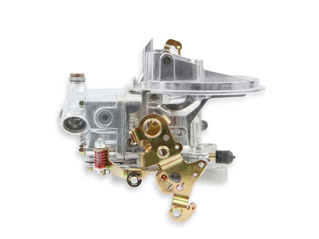Holley Carburetor, Street Avenger ™, 2 Barrel, 350 Cubic Feet Per Minute (cfm), Electric Choke, Gasoline, Polished – 0-80350
