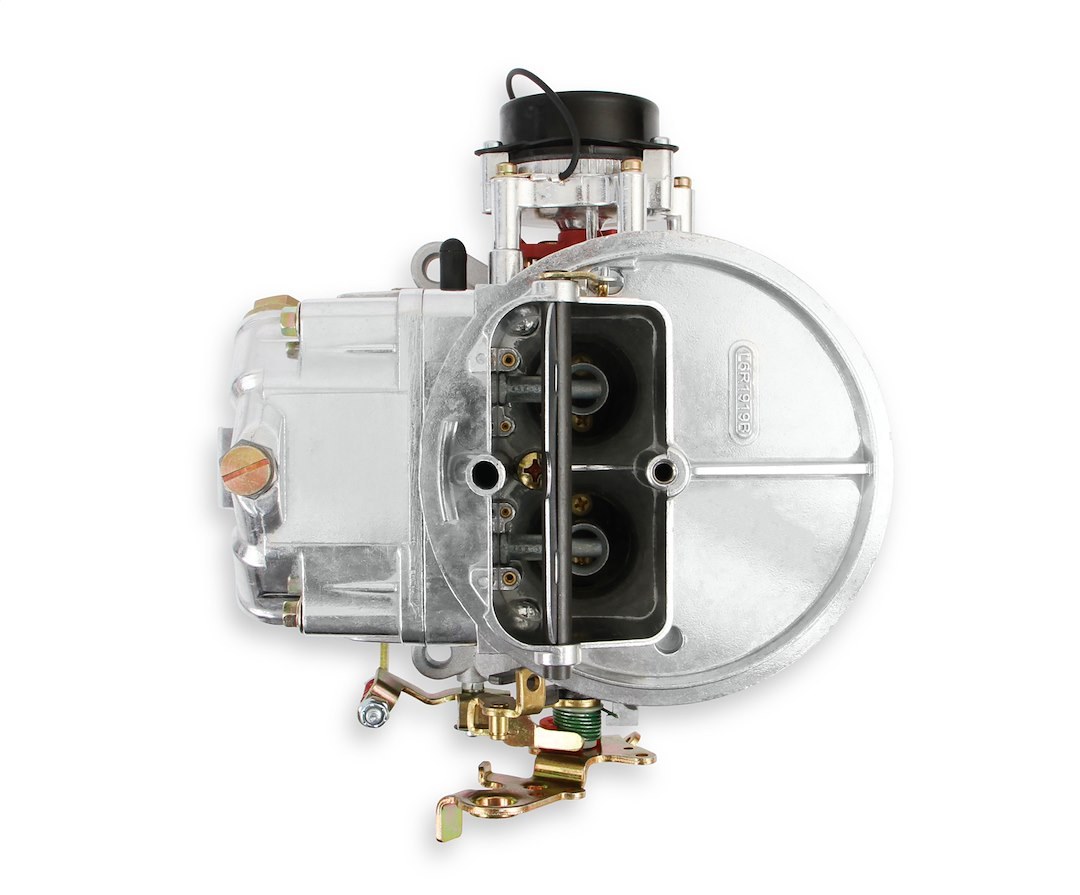 Holley Carburetor, Street Avenger ™, 2 Barrel, 350 Cubic Feet Per Minute (cfm), Electric Choke, Gasoline, Polished – 0-80350