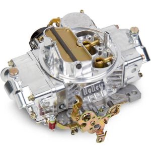 Holley Carburetor, 4 Barrel, 600 Cubic Feet Per Minute (cfm), Square Bore Flange, Vacuum Secondaries, Gasoline, Polished – 0-80458SA