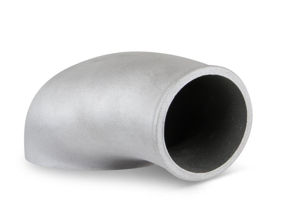 Holley Throttle Body Intake Elbow, Efi, Fits All Applications with a 5-1/8 Inch Air Cleaner Flange, Round Style, 3-1/2 Inch Inlet Size – 120-230