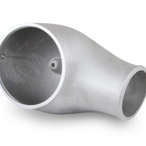 Holley Throttle Body Intake Elbow, Efi, Fits All Applications with a 5-1/8 Inch Air Cleaner Flange, Round Style, 3-1/2 Inch Inlet Size – 120-230