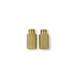 Holley Carburetor Metering Jet Extension, For Use with Holley Performance Carburetors, Screw-IN Style, 1/4 Inch-32 Thread Size, Brass – 122-5000