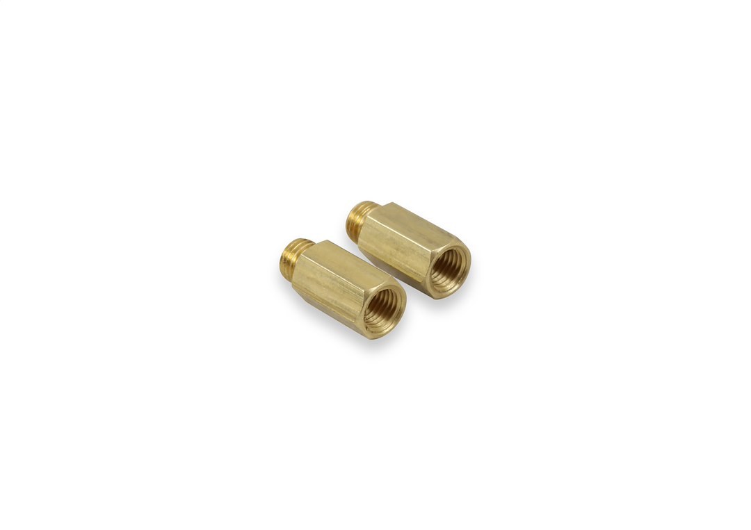 Holley Carburetor Metering Jet Extension, For Use with Holley Performance Carburetors, Screw-IN Style, 1/4 Inch-32 Thread Size, Brass – 122-5000