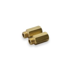 Holley Carburetor Metering Jet Extension, For Use with Holley Performance Carburetors, Screw-IN Style, 1/4 Inch-32 Thread Size, Brass – 122-5000