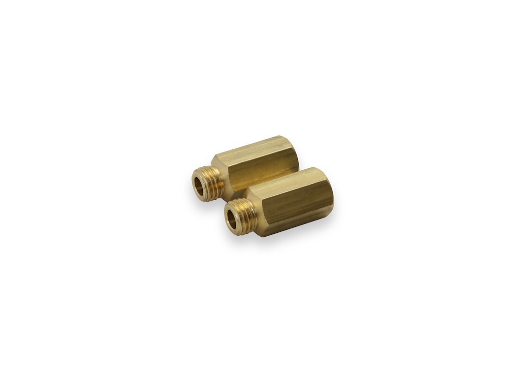 Holley Carburetor Metering Jet Extension, For Use with Holley Performance Carburetors, Screw-IN Style, 1/4 Inch-32 Thread Size, Brass – 122-5000