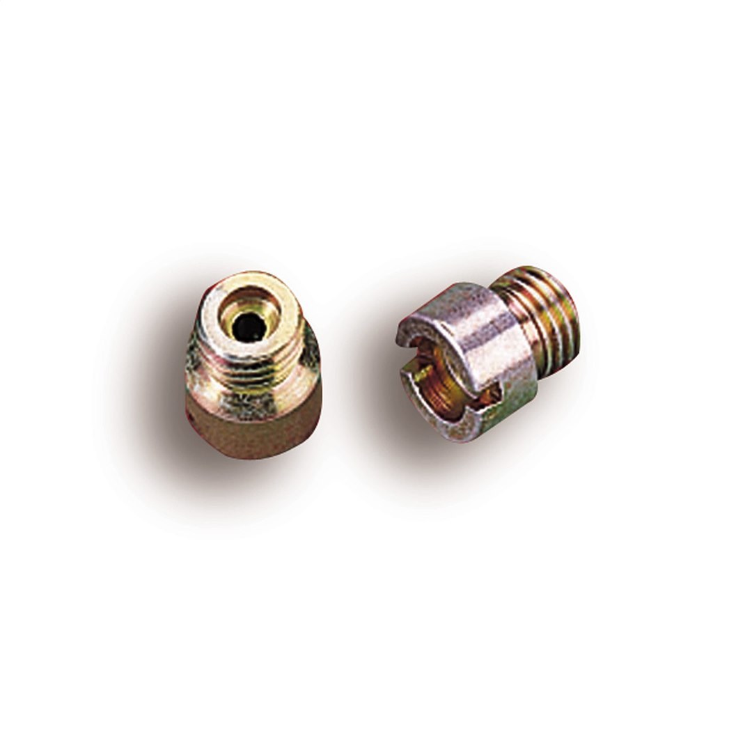 Holley Carburetor Metering Jet, For Use with Holley Carburetor, Gasoline, 0.061 Inch Hole Size, Brass, Set of 2 – 122-62