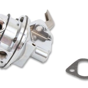 Holley Fuel Pump Mechanical, Ford Windsor Small Block 4.7L-5.8L/289-351 Cubic Inch, Block Mounted, Gasoline, 110 Gph, 8 PSI Max Pressure – 12-289-11