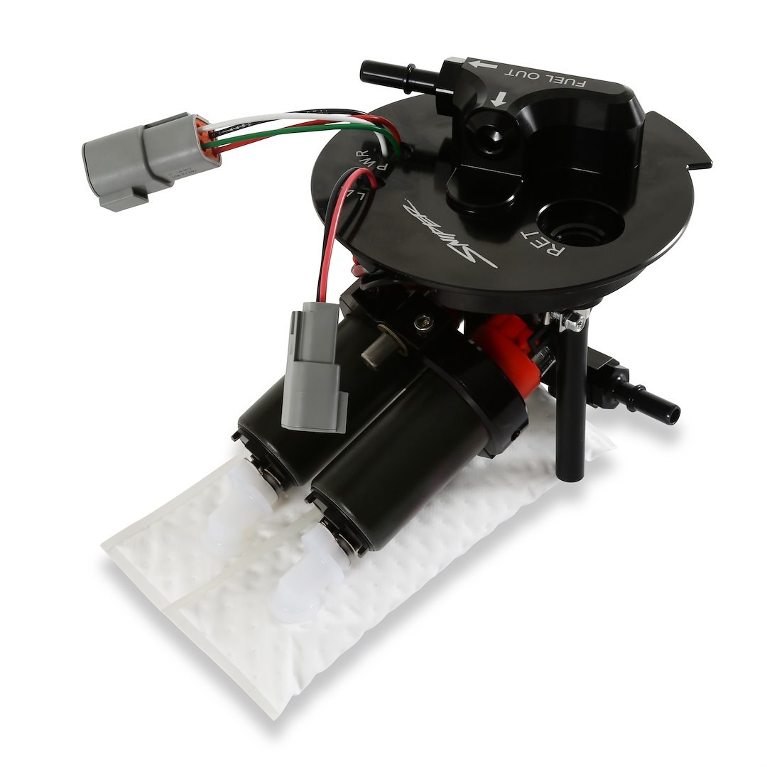Holley Fuel Pump Electric, Efi, IN-Tank, Gasoline, 60 PSI Maximum Pressure, 680 Lph Free Flow, Without Regulator, -8AN O-Ring Inlet/ Outlet – 12-350