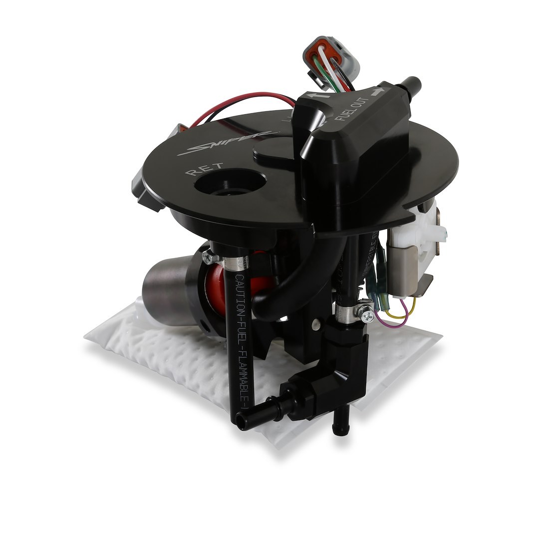 Holley Fuel Pump Electric, Efi, IN-Tank, Gasoline, 60 PSI Maximum Pressure, 680 Lph Free Flow, Without Regulator, -8AN O-Ring Inlet/ Outlet – 12-350