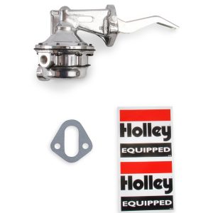 Holley Fuel Pump Mechanical, Chrysler Small Block, Block Mounted, Gasoline, 110 Gph, 8 PSI Max Pressure – 12-360-11