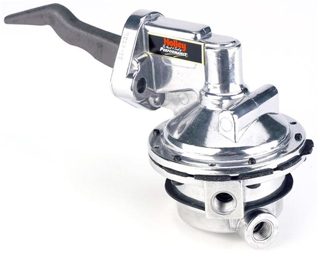 Holley Fuel Pump Mechanical, Ford Fe Big Block 6.4L-7.0L/390-428 Cubic Inch, Block Mounted, Gasoline, 110 Gph, 8 PSI Max Pressure – 12-390-11