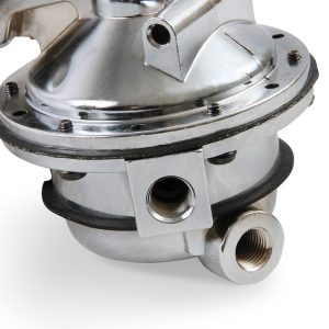 Holley Fuel Pump Mechanical, Ford Fe Big Block 6.4L-7.0L/390-428 Cubic Inch, Block Mounted, Gasoline, 110 Gph, 8 PSI Max Pressure – 12-390-11