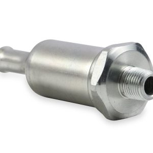 Holley Fuel Pump Electric, Mighty Mite, Up to 300 Horsepower, 4 PSI Maximum Pressure, With Filter/ Fittings/ Hardware – 12-426