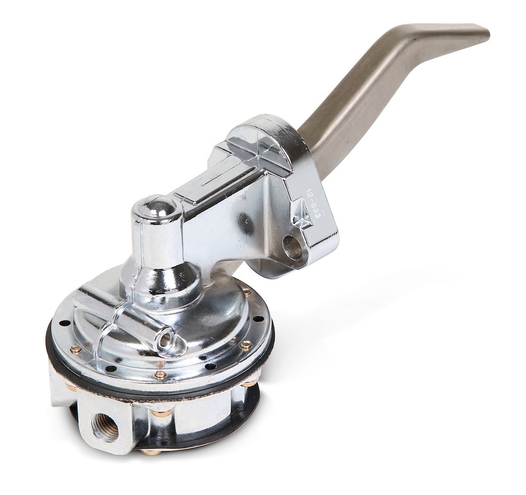 Holley Fuel Pump Mechanical, Ford Windsor Small Block 4.7L-5.8L/289-351 Cubic Inch, Block Mounted, Gasoline, 80 Gph, 7.5 PSI Max Pressure – 12-833