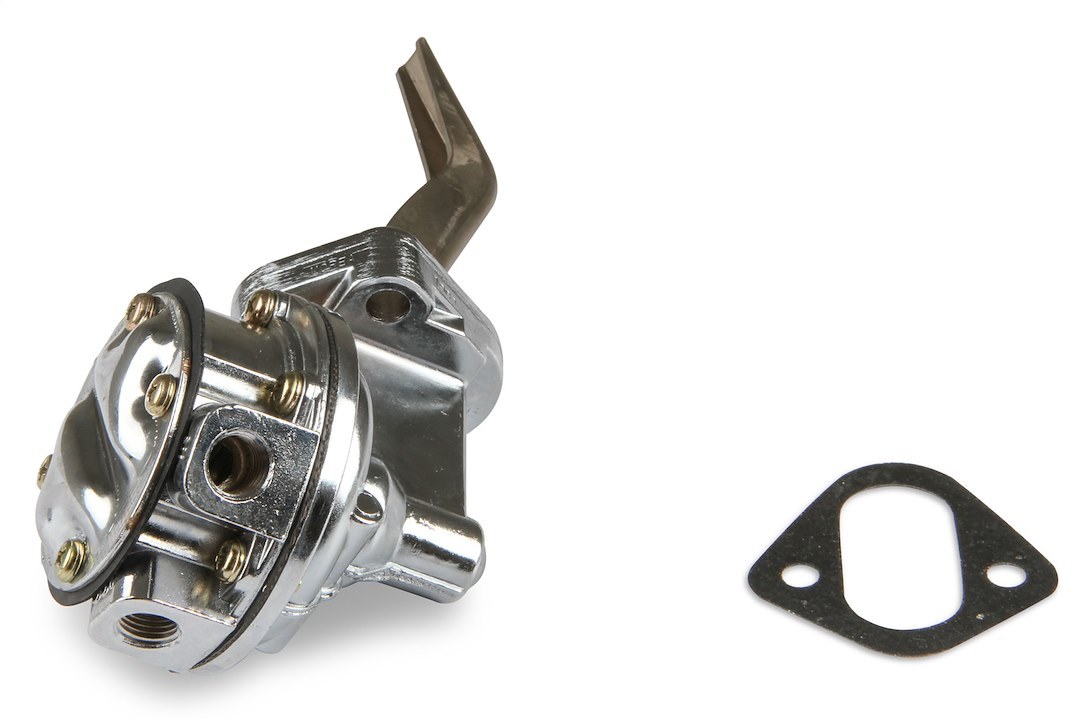 Holley Fuel Pump Mechanical, Ford Windsor Small Block 4.7L-5.8L/289-351 Cubic Inch, Block Mounted, Gasoline, 80 Gph, 7.5 PSI Max Pressure – 12-833
