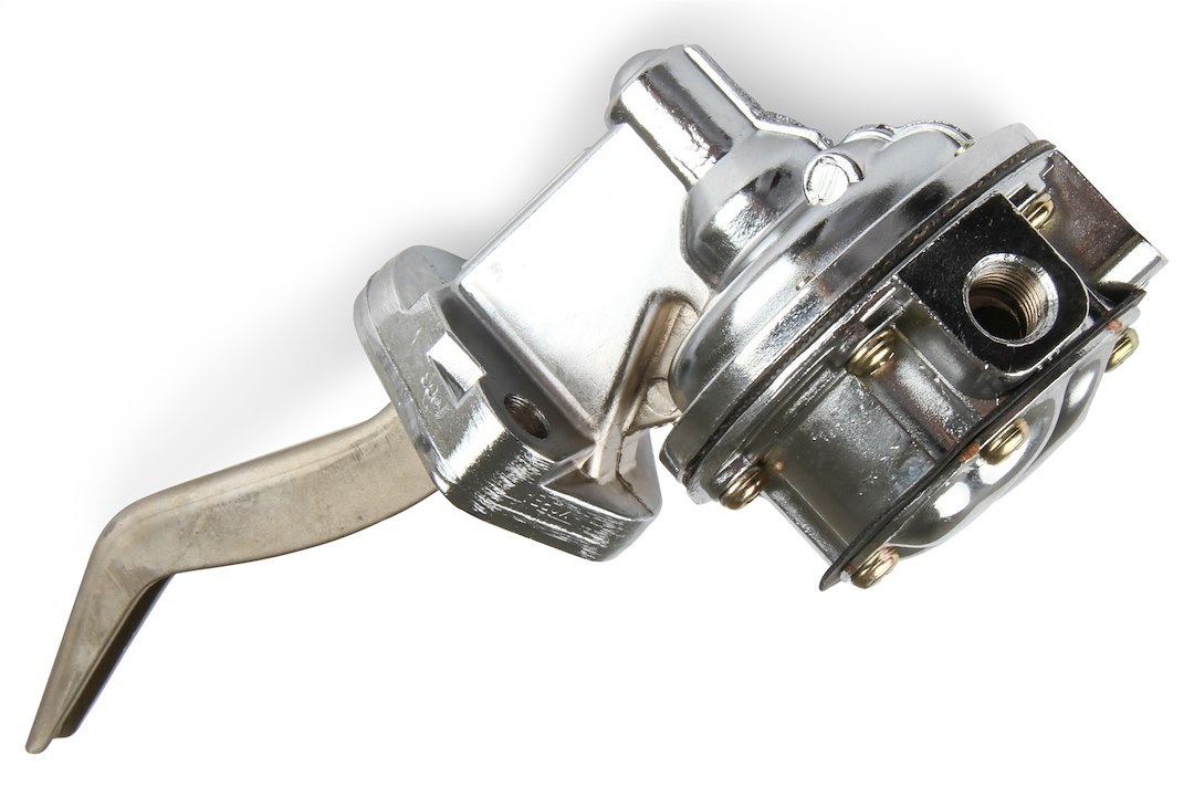 Holley Fuel Pump Mechanical, Ford Windsor Small Block 4.7L-5.8L/289-351 Cubic Inch, Block Mounted, Gasoline, 80 Gph, 7.5 PSI Max Pressure – 12-833