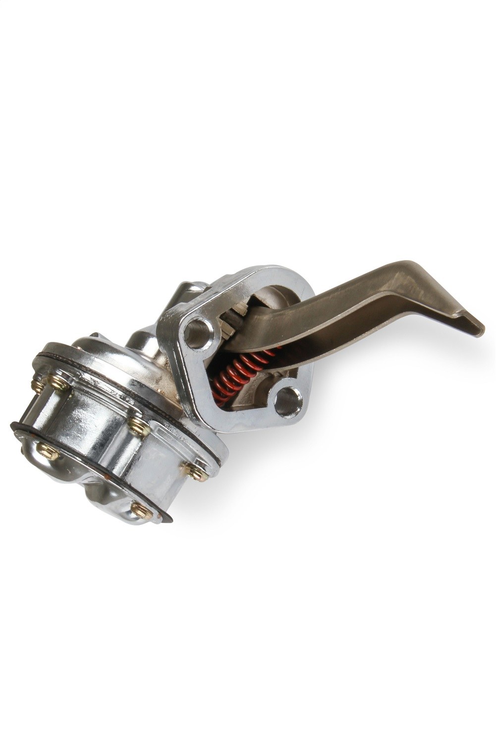 Holley Fuel Pump Mechanical, Ford Windsor Small Block 4.7L-5.8L/289-351 Cubic Inch, Block Mounted, Gasoline, 80 Gph, 7.5 PSI Max Pressure – 12-833