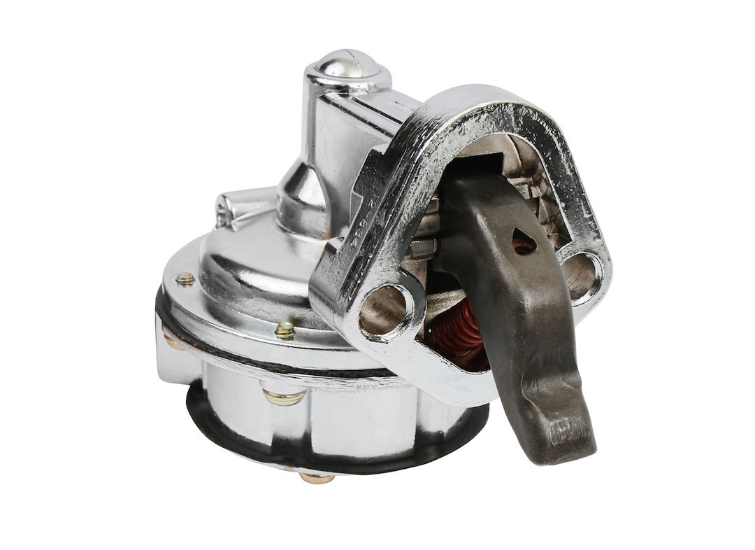 Holley Fuel Pump Mechanical, Chevy Small Block, Block Mounted, Gasoline, 80 Gph, 7.5 PSI Max Pressure – 12-834