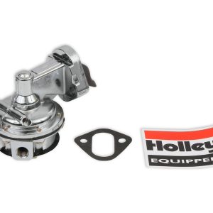 Holley Fuel Pump Mechanical, Chevy Big Block, Block Mounted, Gasoline, 80 Gph, 7.5 PSI Max Pressure – 12-835