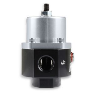 Holley Fuel Pressure Regulator, 4-65 PSI, 6AN O-Ring Inlet/ 6AN O-Ring Outlet/ 6AN O-Ring Return, Boost Reference 1:1 – 12-880