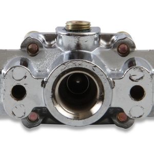 Holley Fuel Pressure Regulator, 15-60 PSI, 3/8 Inch NPT Inlet/ Outlet, Gasoline, Chrome Plated, Aluminum – 12-882