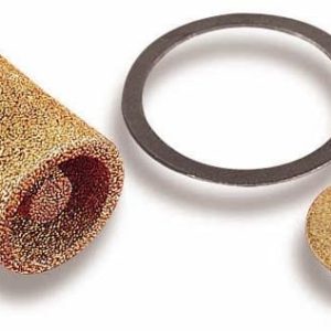 Holley Fuel Filter, Brass Element, With Gasket – 162-500