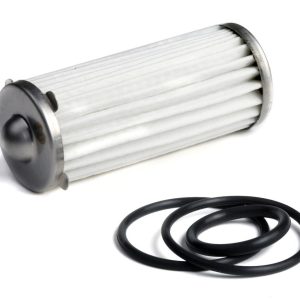 Holley Fuel Filter, Hp Series, Element, IN-Line, 2 Inch Diameter, 10 Micron Depth Media Element, Anodized, With Gasket – 162-567