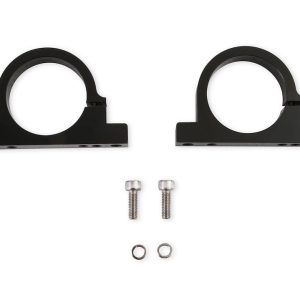 Holley Fuel Filter Mounting Bracket, For Use with Holley 175 Gph and 260 Gph Hp Billet Fuel Filter, Black, Anodized, Aluminum – 162-574