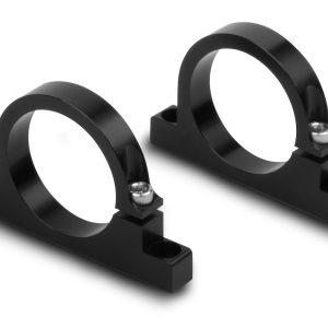 Holley Fuel Filter Mounting Bracket, For Use with Holley 175 Gph and 260 Gph Hp Billet Fuel Filter, Black, Anodized, Aluminum – 162-574