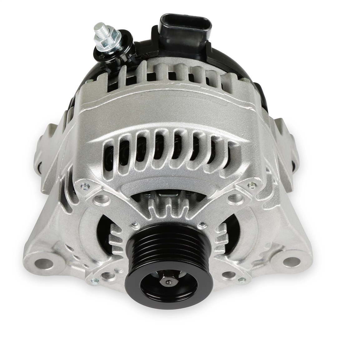 Holley Alternator/ Generator, Fits 2003 and Up 5.7L, 2011 and Up 6.4L Mopar Gen III Hemi Engines, Serpentine Pulley, 12 Volt, 150 Amp – 197-305