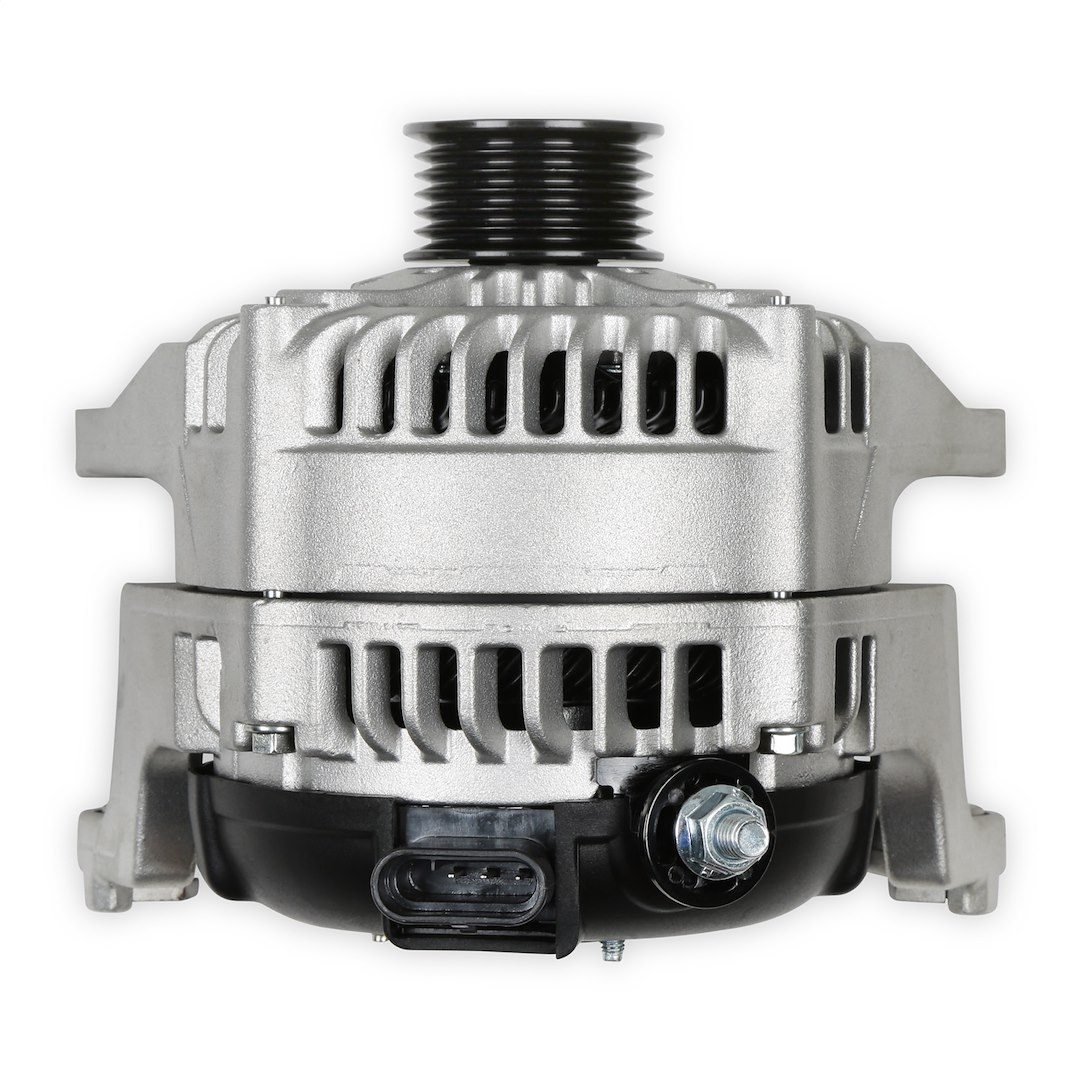 Holley Alternator/ Generator, Fits 2003 and Up 5.7L, 2011 and Up 6.4L Mopar Gen III Hemi Engines, Serpentine Pulley, 12 Volt, 150 Amp – 197-305